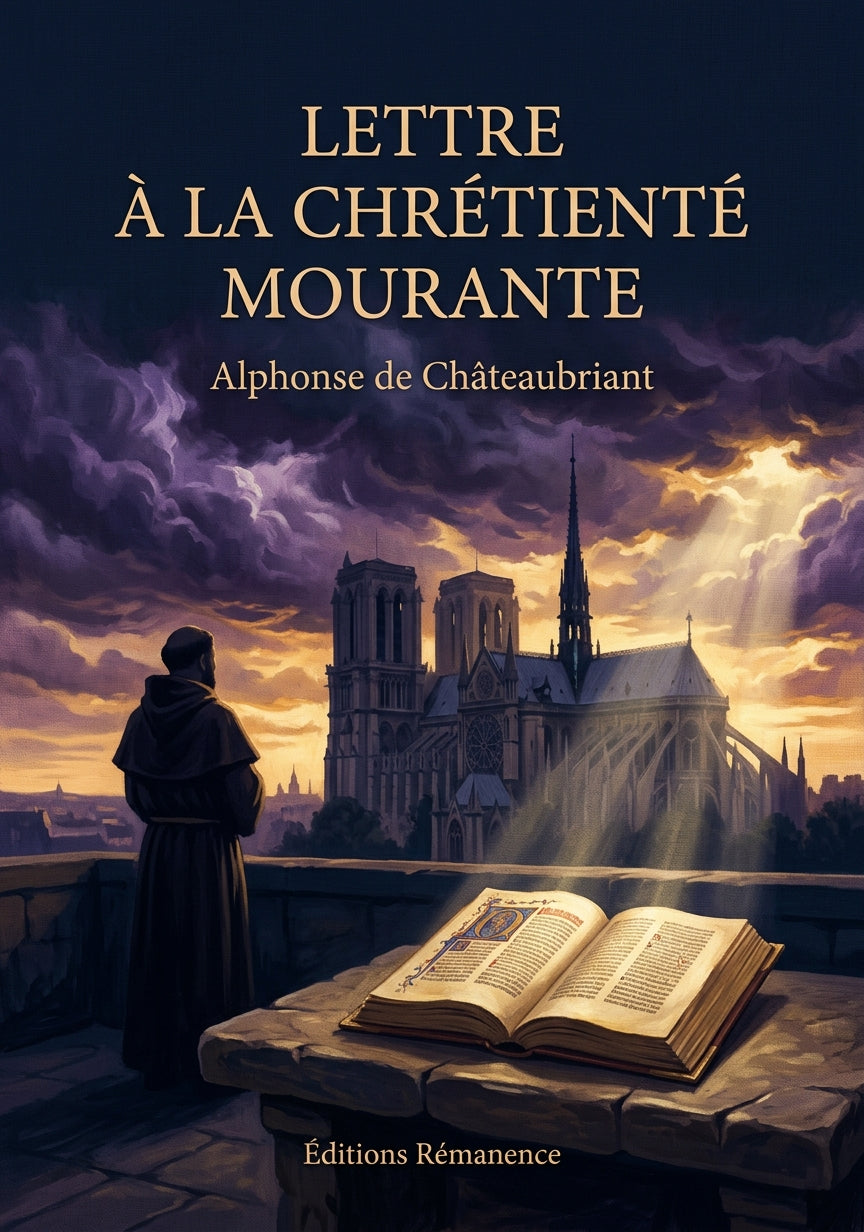 Lettre à la chrétienté mourante - Alphonse de Châteaubriant (Couverture)