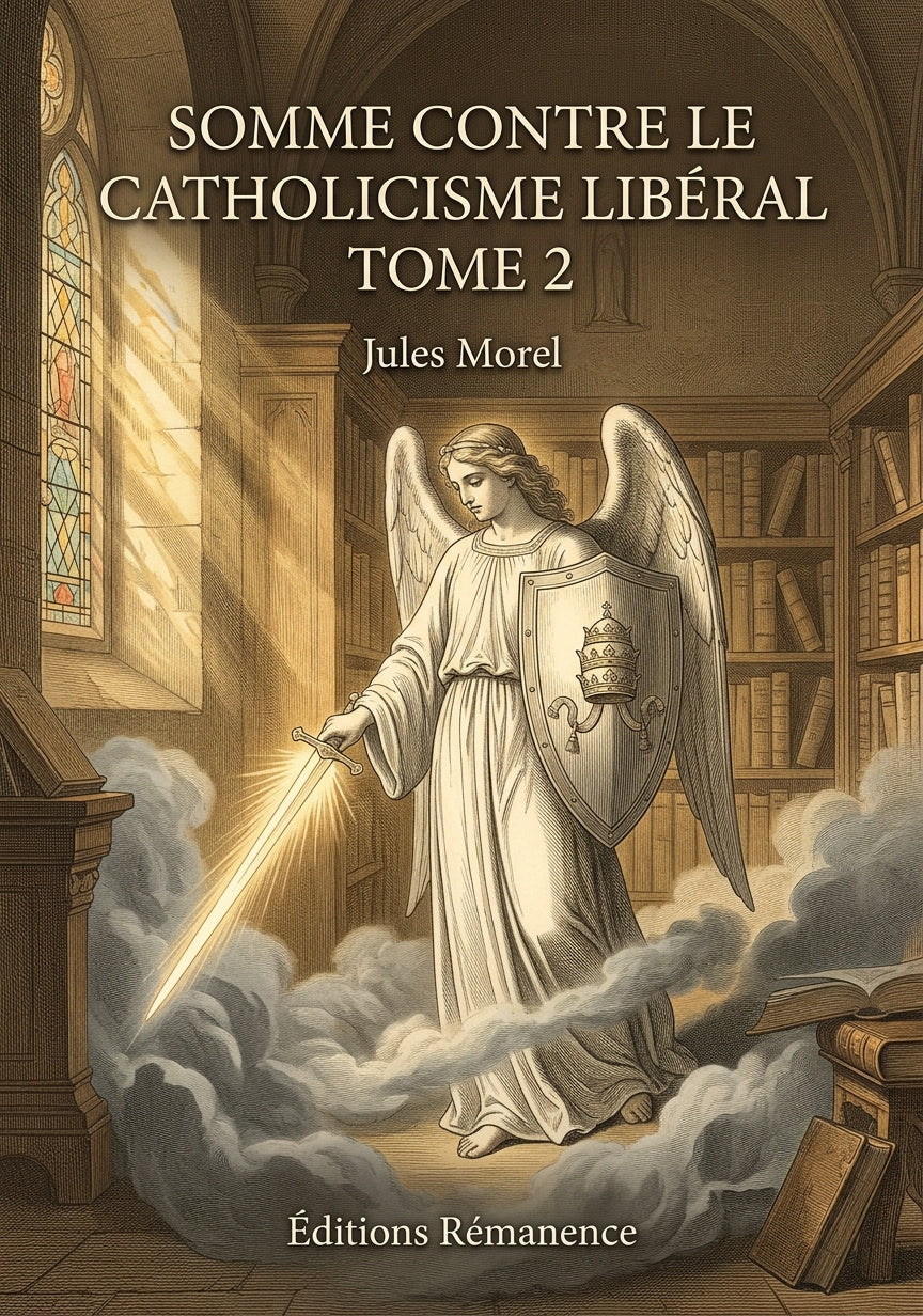 Somme contre le catholicisme libéral Tome 2 - Jules Morel (Couverture)