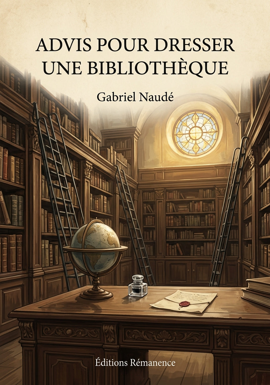 Advis pour dresser une bibliothèque - Gabriel Naudé (Couverture)