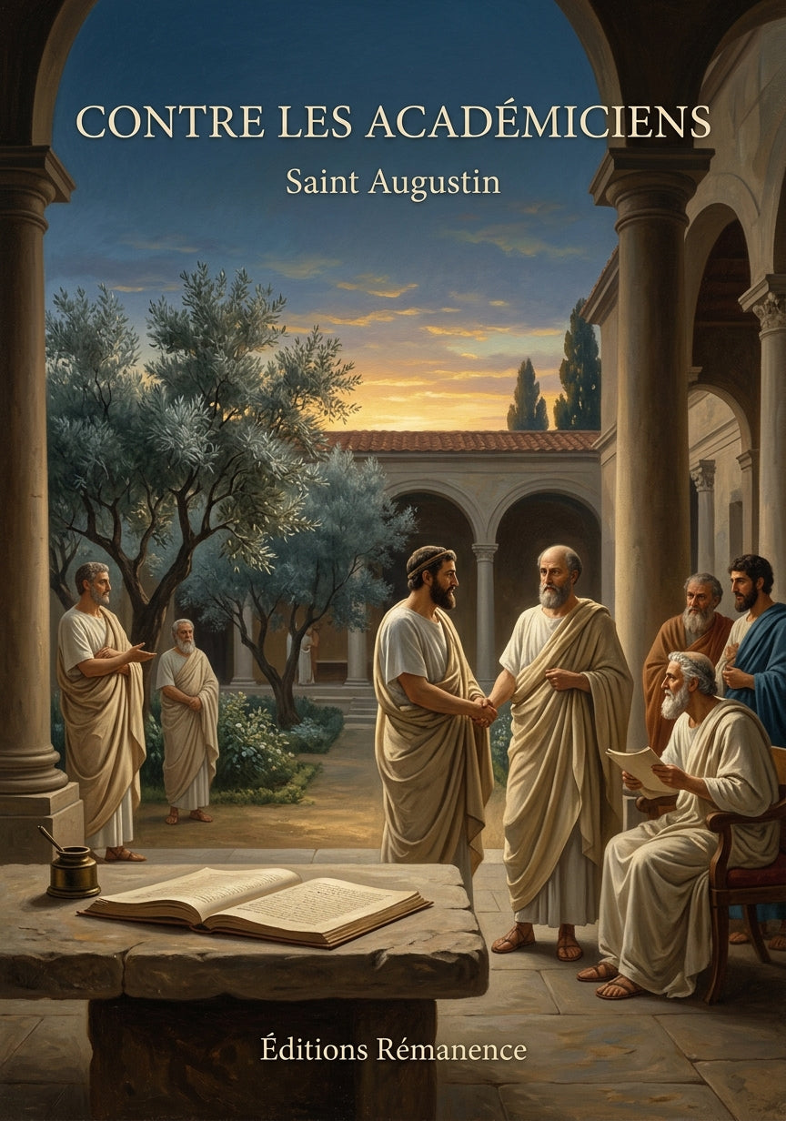 Contre les académiciens - Saint Augustin (Couverture)