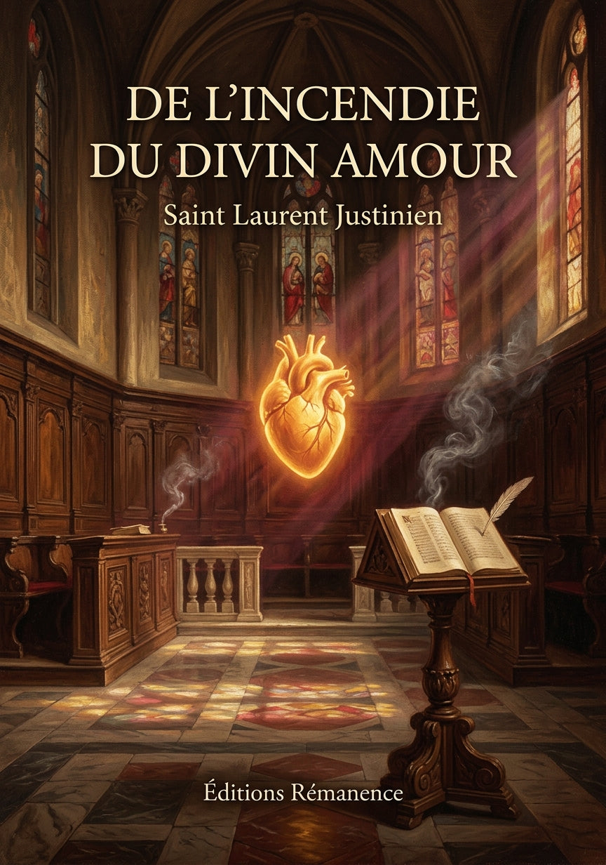 De l'incendie du divin amour - Saint Laurent Justinien (Couverture)
