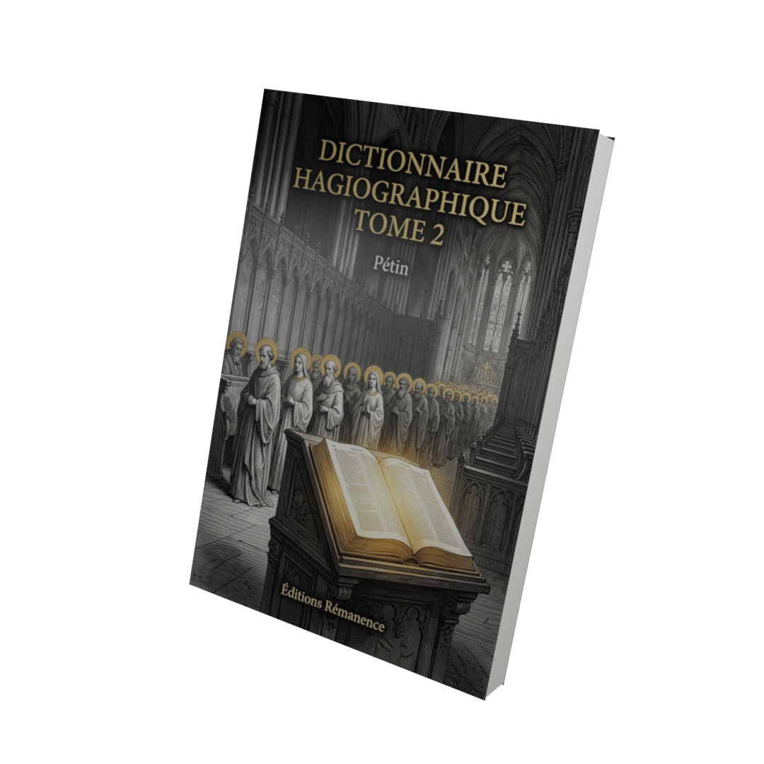 Dictionnaire hagiographique Tome 2 - Pétin (Vue 3D)