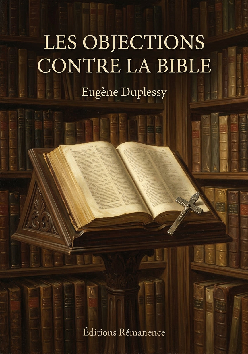 Les objections contre la Bible - Eugène Duplessy (Couverture)