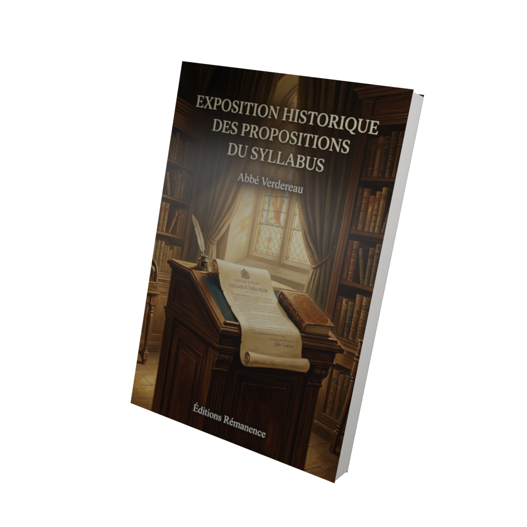 Exposition historique des propositions du Syllabus - Abbé Verdereau (Vue 3D)