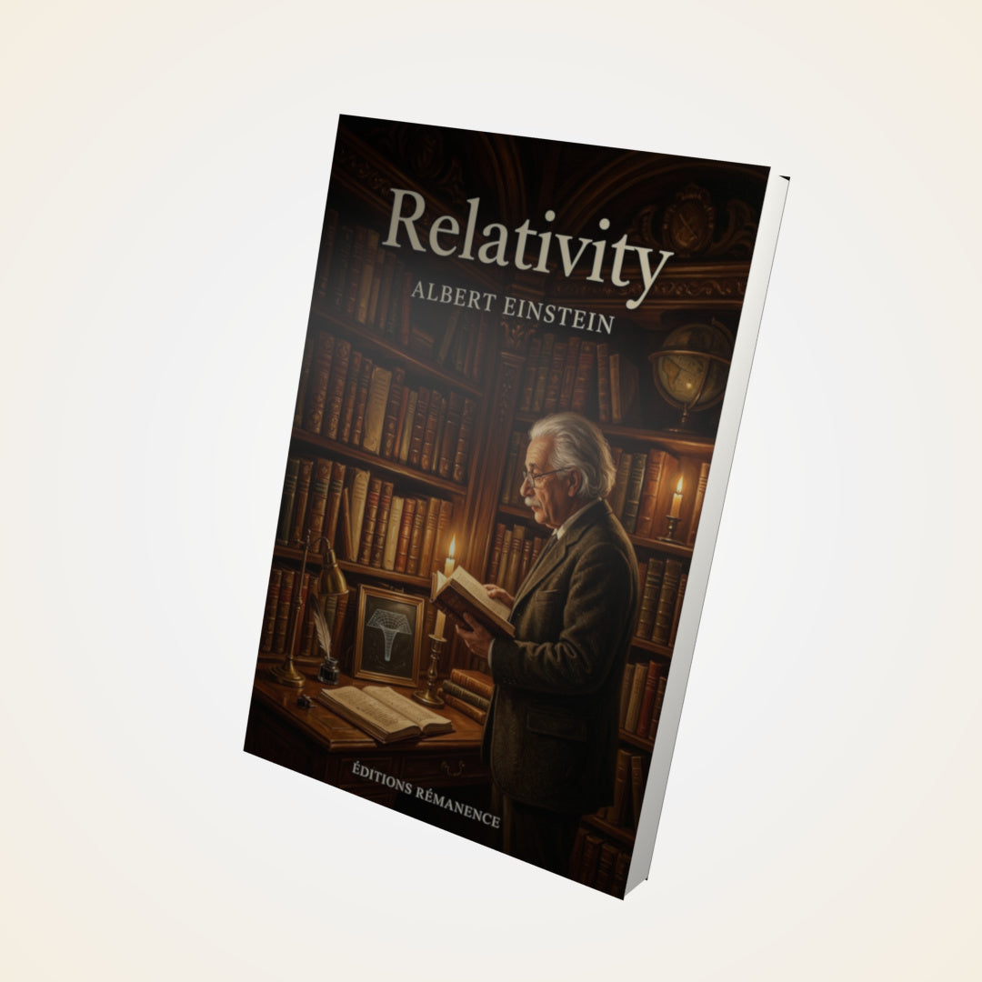 Livre Relativity – Albert Einstein - Couverture 3D