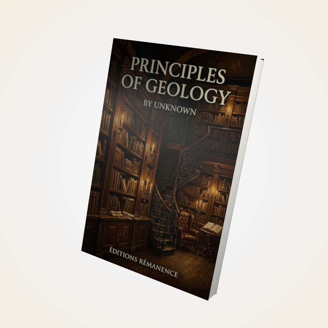 Livre Principles of Geology - Couverture 3D