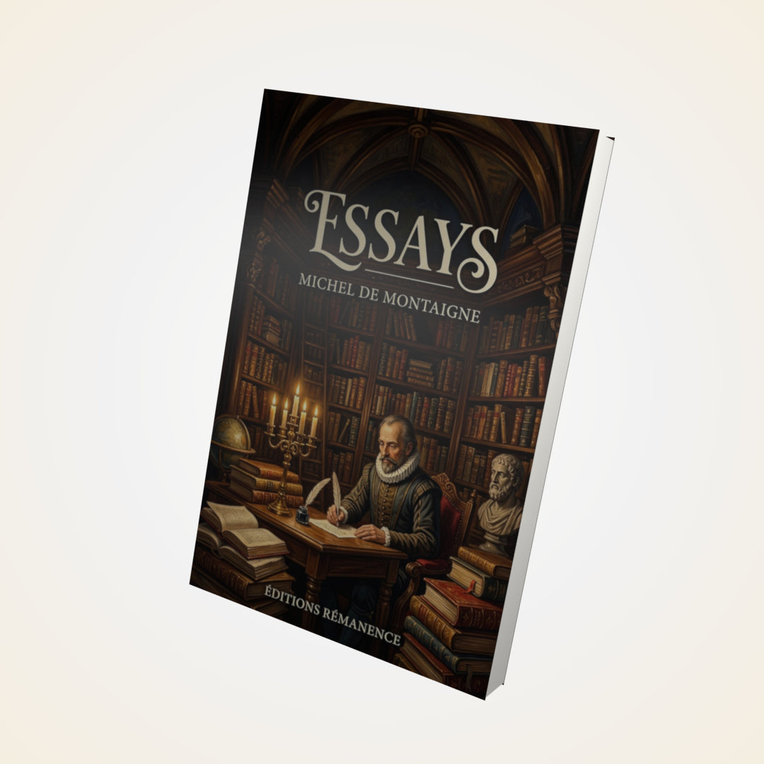 Livre Essays – Michel de Montaigne - Couverture 3D