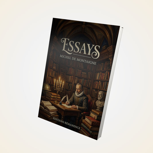 Livre Essays – Michel de Montaigne - Couverture 3D