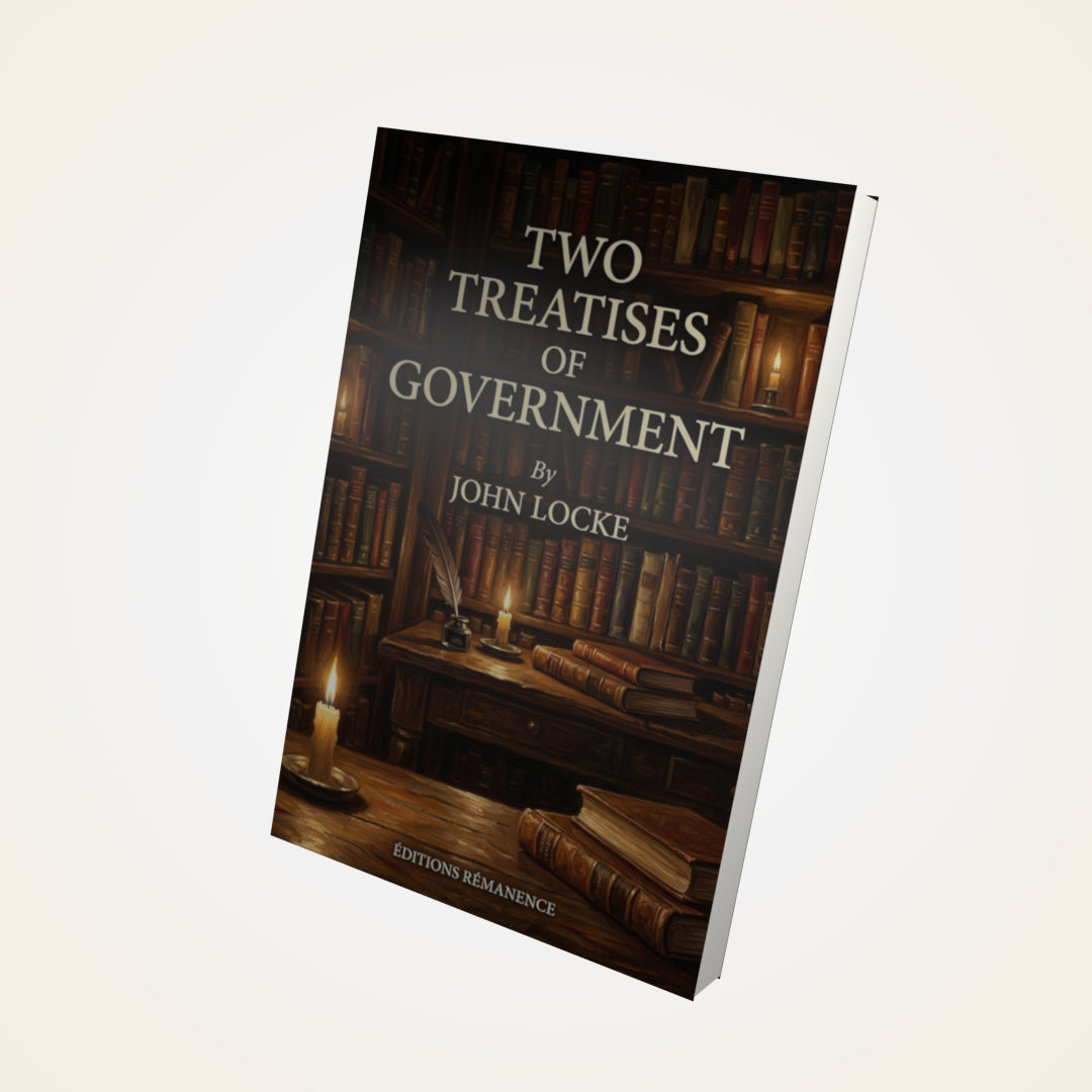 Livre Two Treatises of Government - Couverture 3D