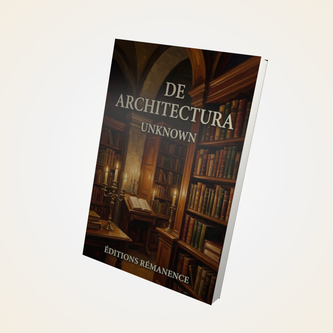 Livre De Architectura - Couverture 3D