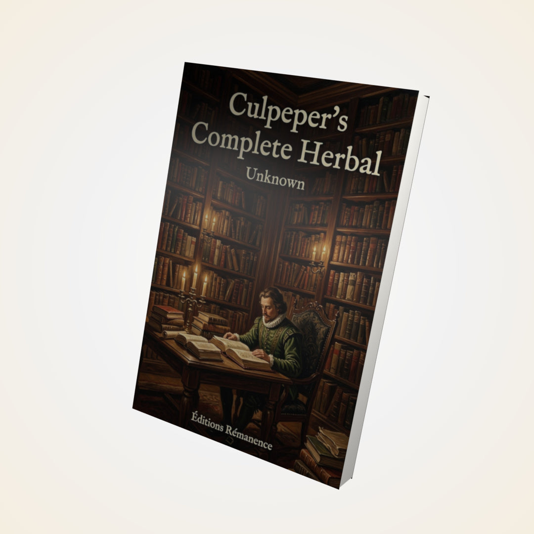 Livre Culpeper's Complete Herbal - Couverture 3D