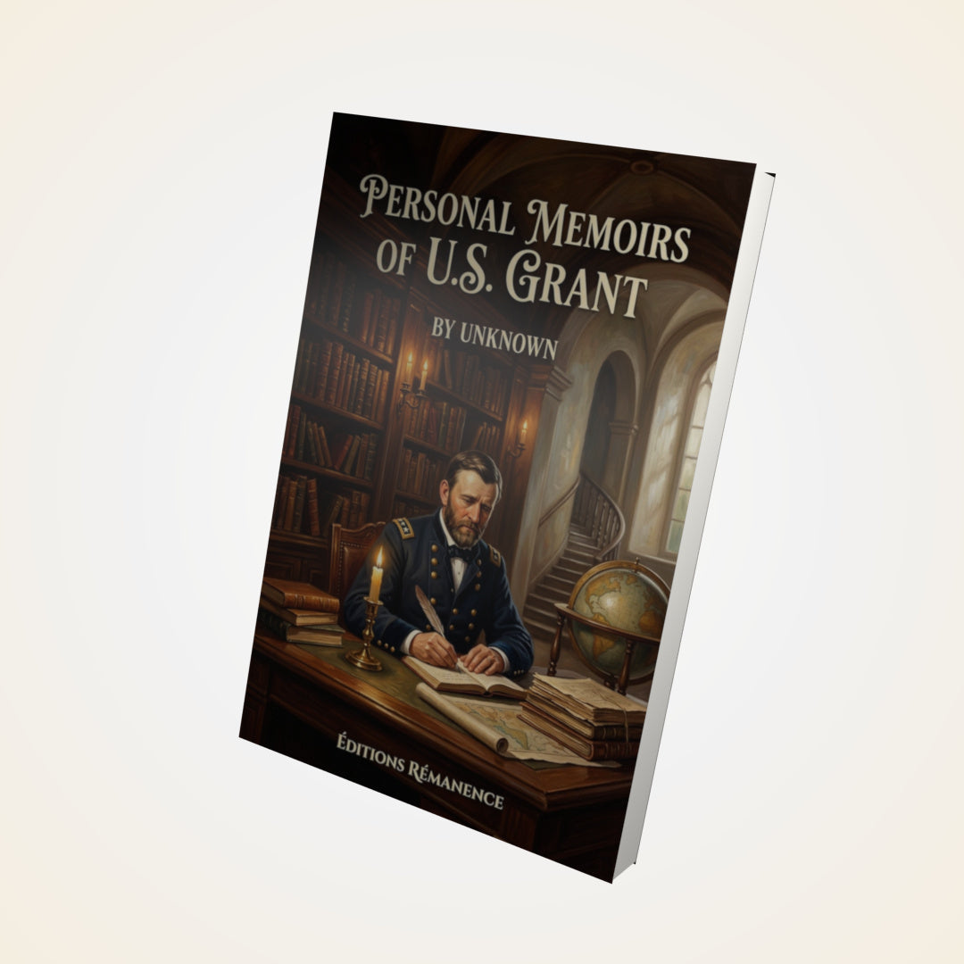 Livre Personal Memoirs of U.S. Grant - Couverture 3D