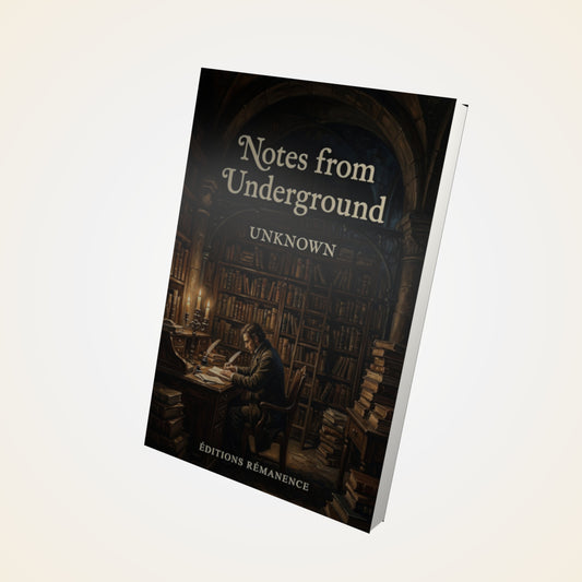 Livre Notes from Underground - Couverture 3D