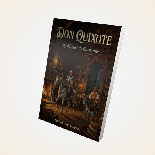 Livre Don Quixote – Miguel de Cervantes - Couverture 3D