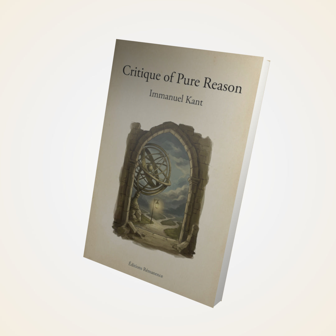 Livre Critique of Pure Reason – Immanuel Kant - Couverture 3D