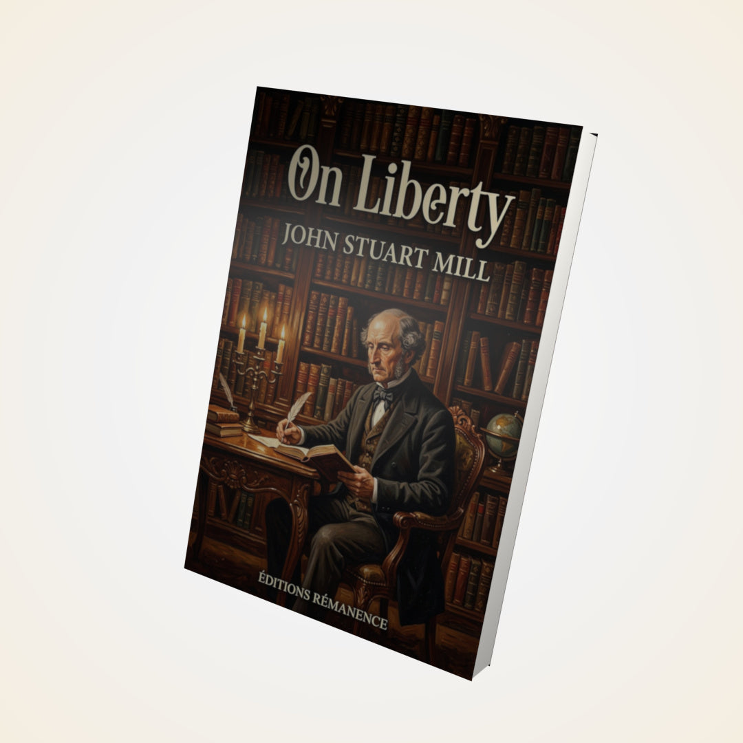 Livre On Liberty – John Stuart Mill - Couverture 3D