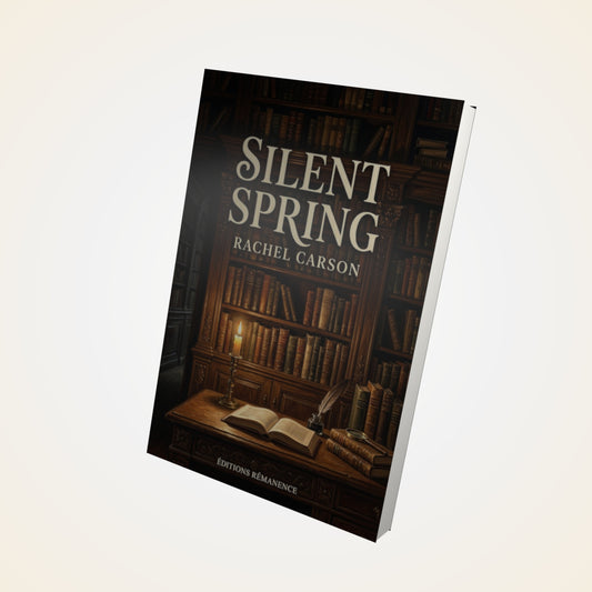 Livre Silent Spring – Rachel Carson - Couverture 3D