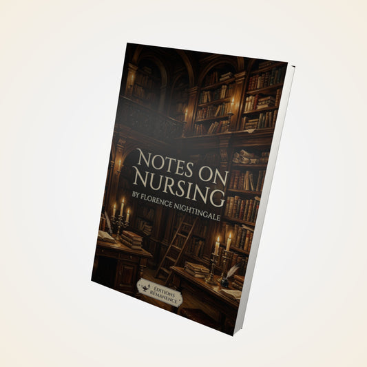 Livre Notes on Nursing – Florence Nightingale - Couverture 3D