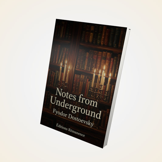 Livre Notes from Underground – Fyodor Dostoevsky - Couverture 3D