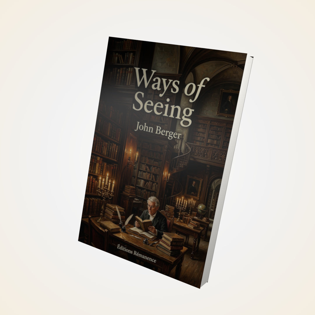 Livre Ways of Seeing – John Berger - Couverture 3D