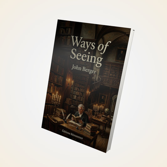 Livre Ways of Seeing – John Berger - Couverture 3D