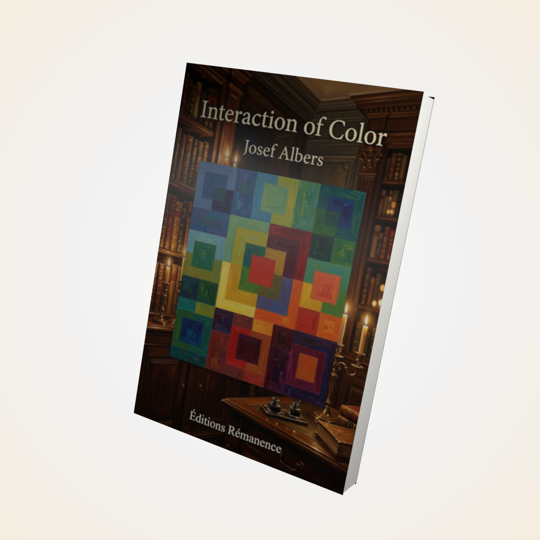 Livre Interaction of Color – Josef Albers - Couverture 3D