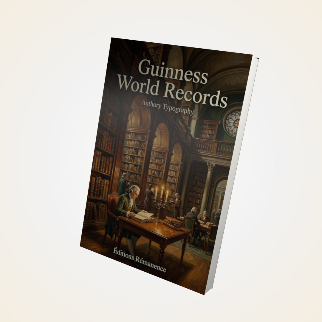 Livre Guinness World Records - Couverture 3D