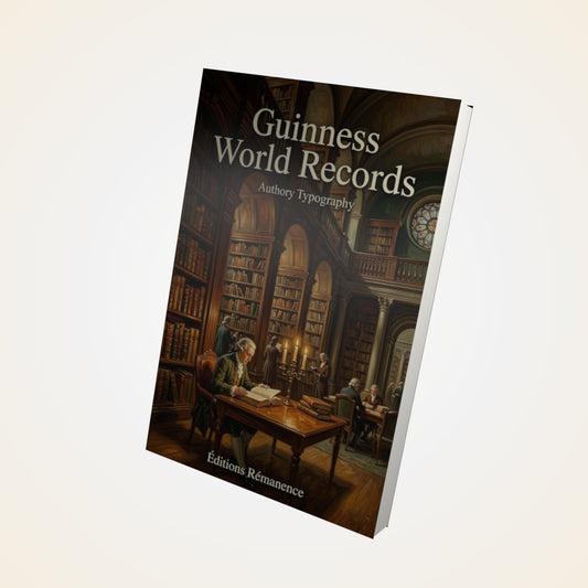 Livre Guinness World Records - Couverture 3D