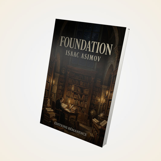 Livre Foundation – Isaac Asimov - Couverture 3D