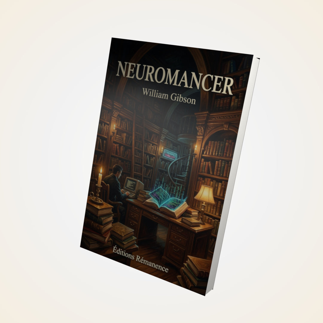 Livre Neuromancer – William Gibson - Couverture 3D