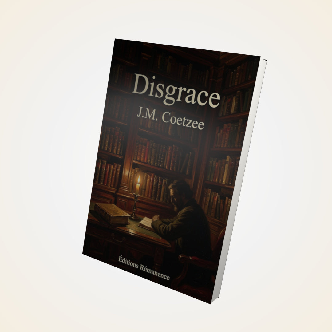 Livre Disgrace – J.M. Coetzee - Couverture 3D