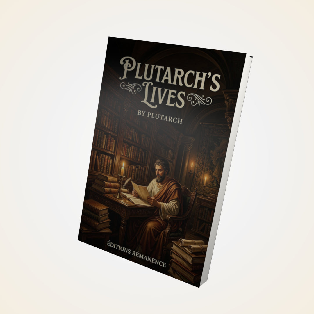 Livre Plutarch's Lives – Plutarch - Couverture 3D
