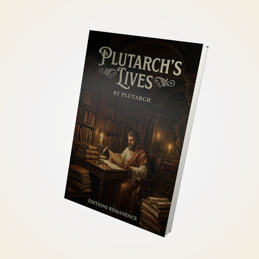 Livre Plutarch's Lives – Plutarch - Couverture 3D