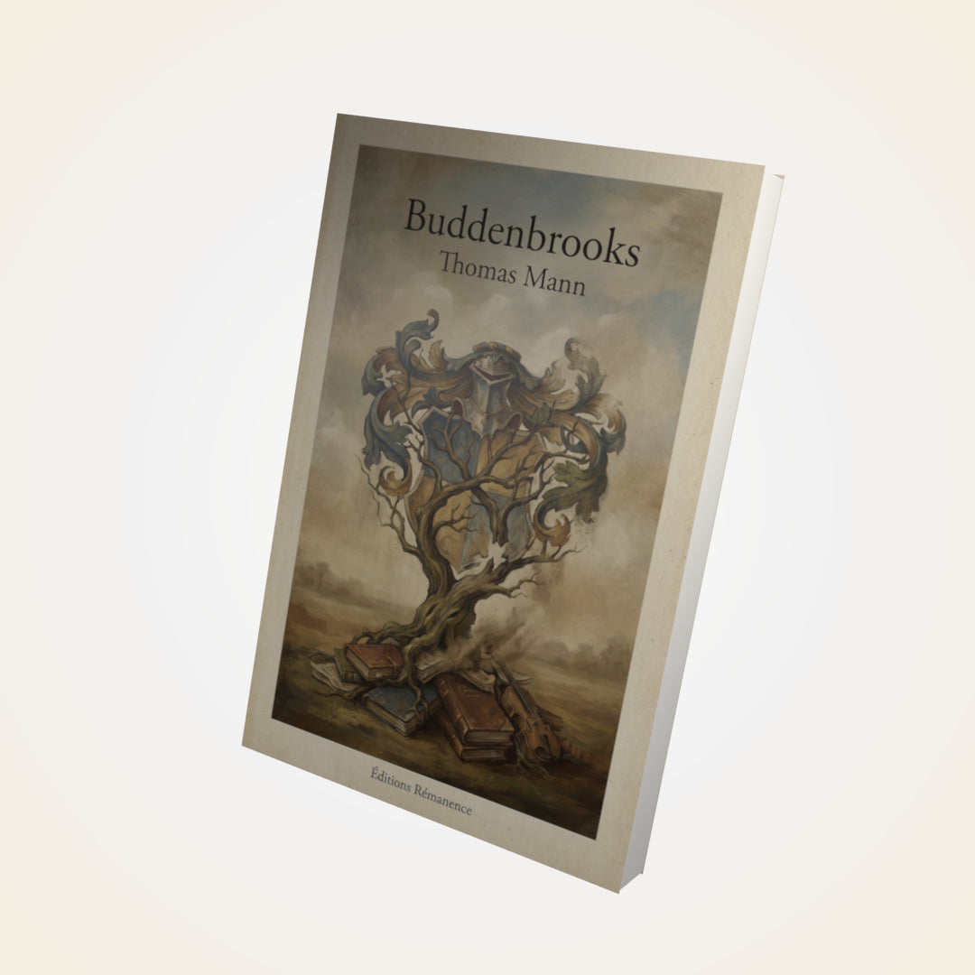 Livre Buddenbrooks – Thomas Mann - Couverture 3D