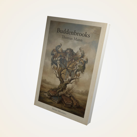 Livre Buddenbrooks – Thomas Mann - Couverture 3D