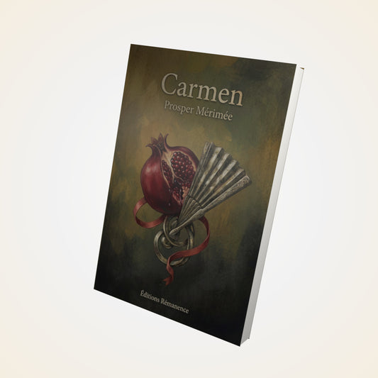 Livre Carmen – Prosper Mérimée - Couverture 3D