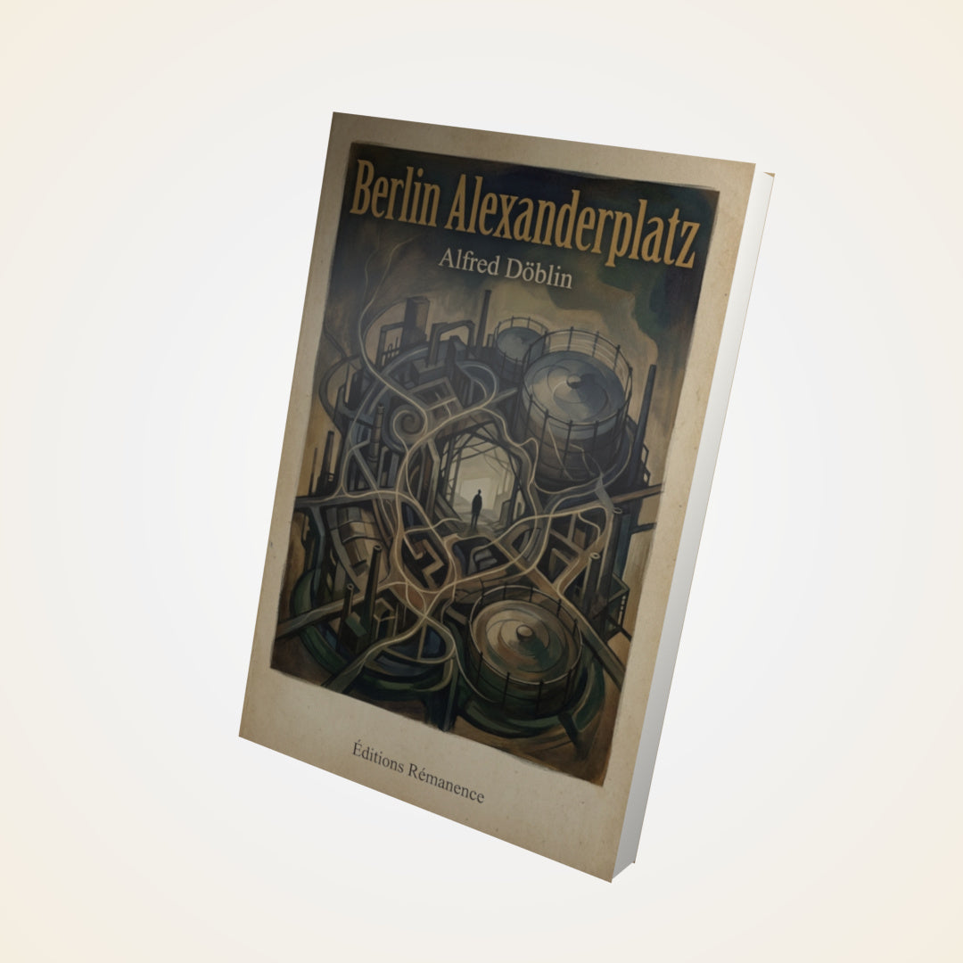 Livre Berlin Alexanderplatz – Alfred Döblin - Couverture 3D