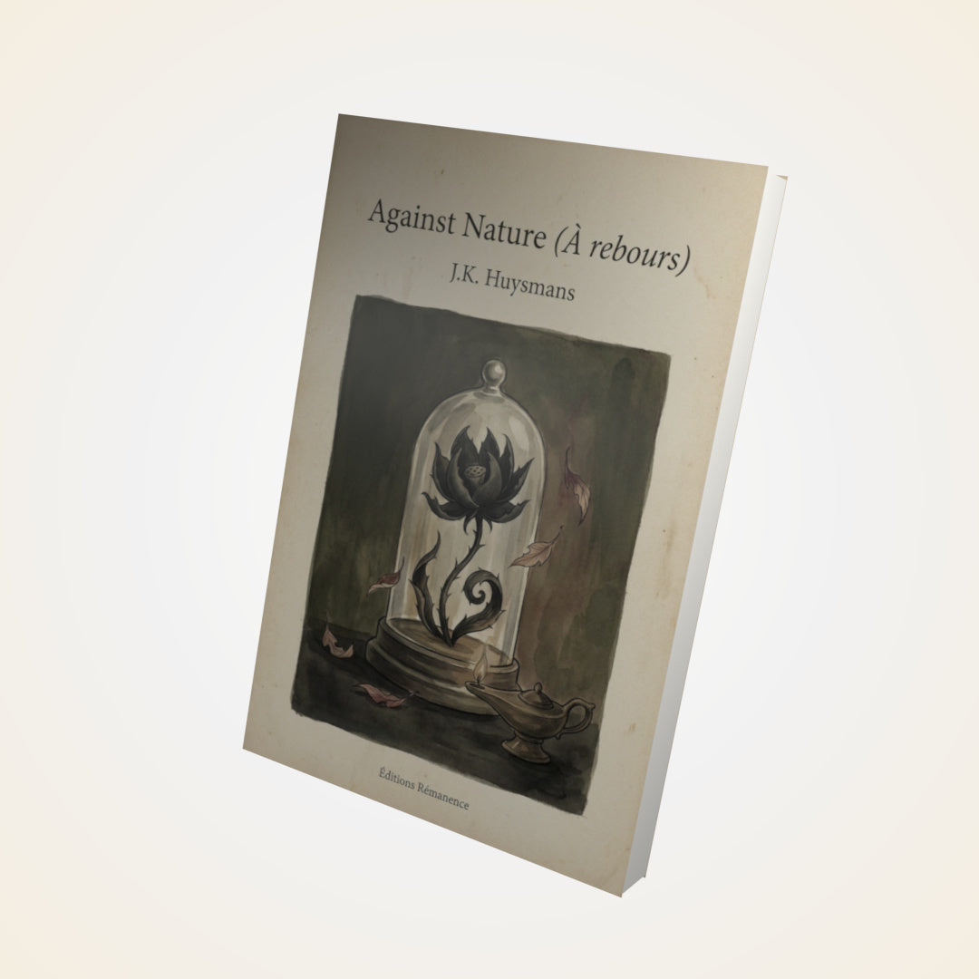 Livre Against Nature (À rebours) – J.K. Huysmans - Couverture 3D
