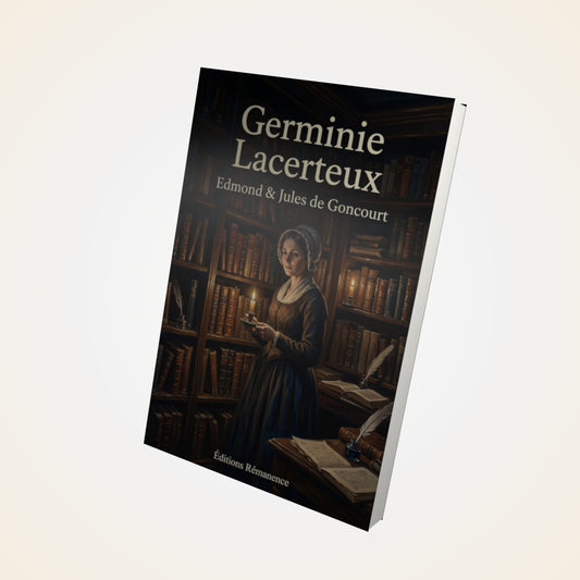 Livre Germinie Lacerteux – Edmond & Jules de Goncourt - Couverture 3D