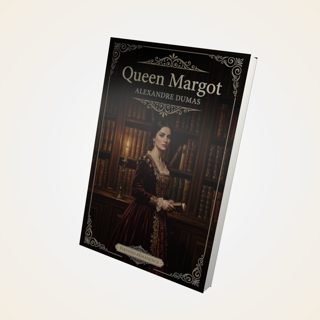 Livre Queen Margot – Alexandre Dumas - Couverture 3D