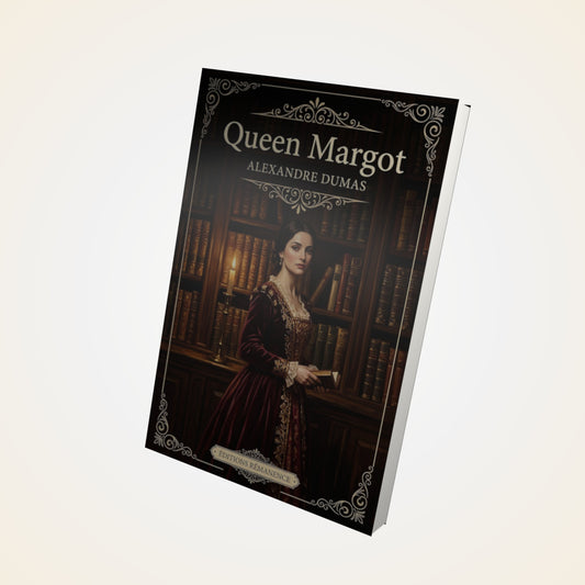 Livre Queen Margot – Alexandre Dumas - Couverture 3D