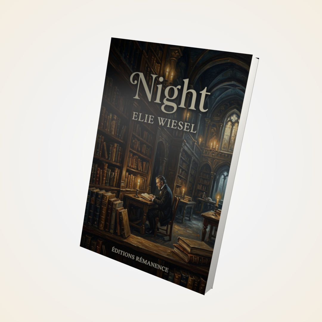 Livre Night – Elie Wiesel - Couverture 3D