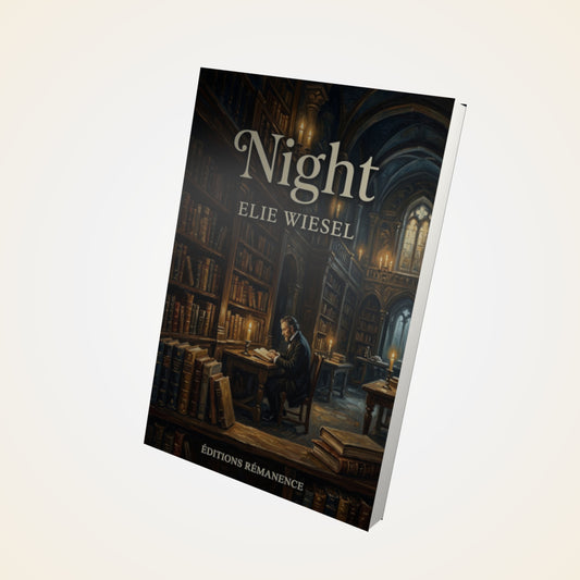 Livre Night – Elie Wiesel - Couverture 3D