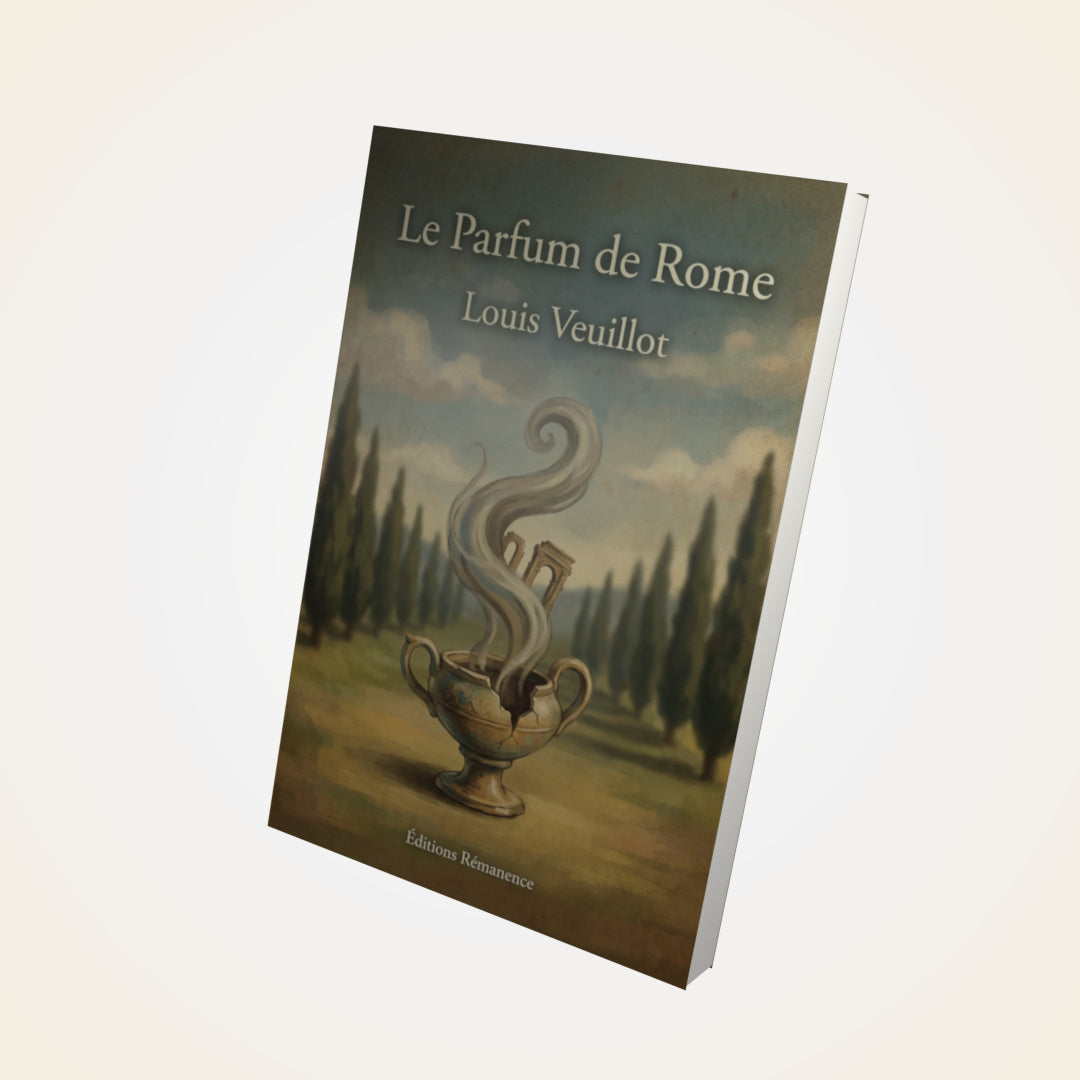 Livre Le parfum de Rome - Louis Veuillot - Couverture 3D