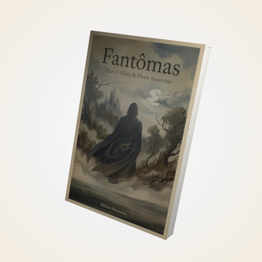 Livre Fantômas - Marcel Allain & Pierre Souvestre - Couverture 3D