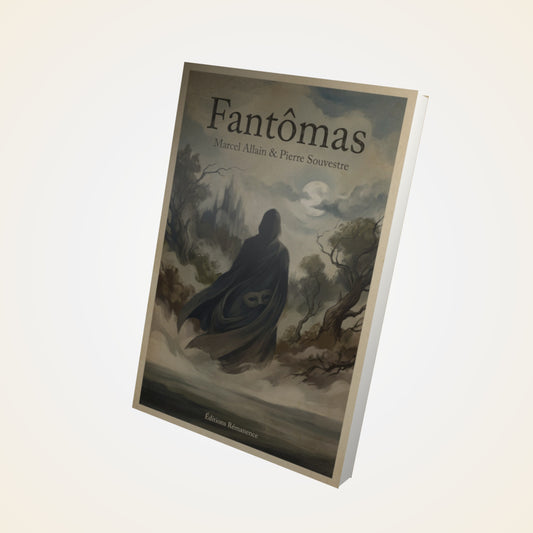 Livre Fantômas - Marcel Allain & Pierre Souvestre - Couverture 3D
