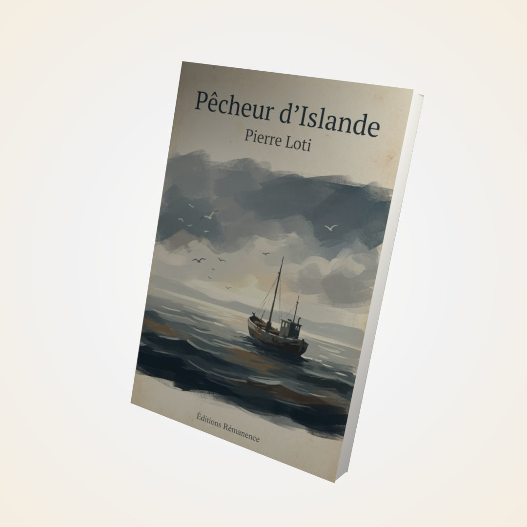 Livre Pêcheur d'Islande - Pierre Loti - Couverture 3D
