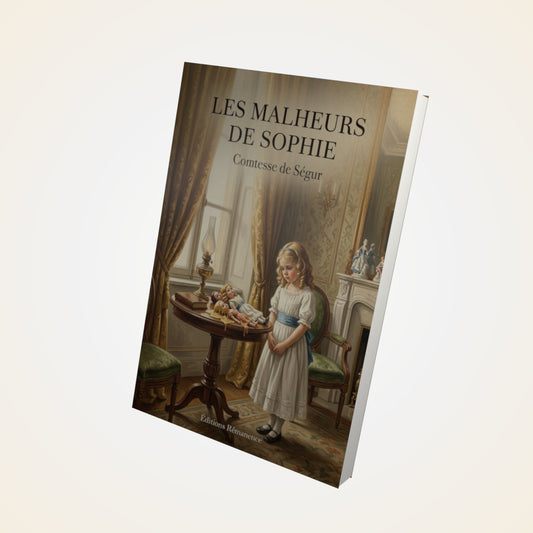 Livre Les Malheurs de Sophie - Comtesse de Ségur - Couverture 3D