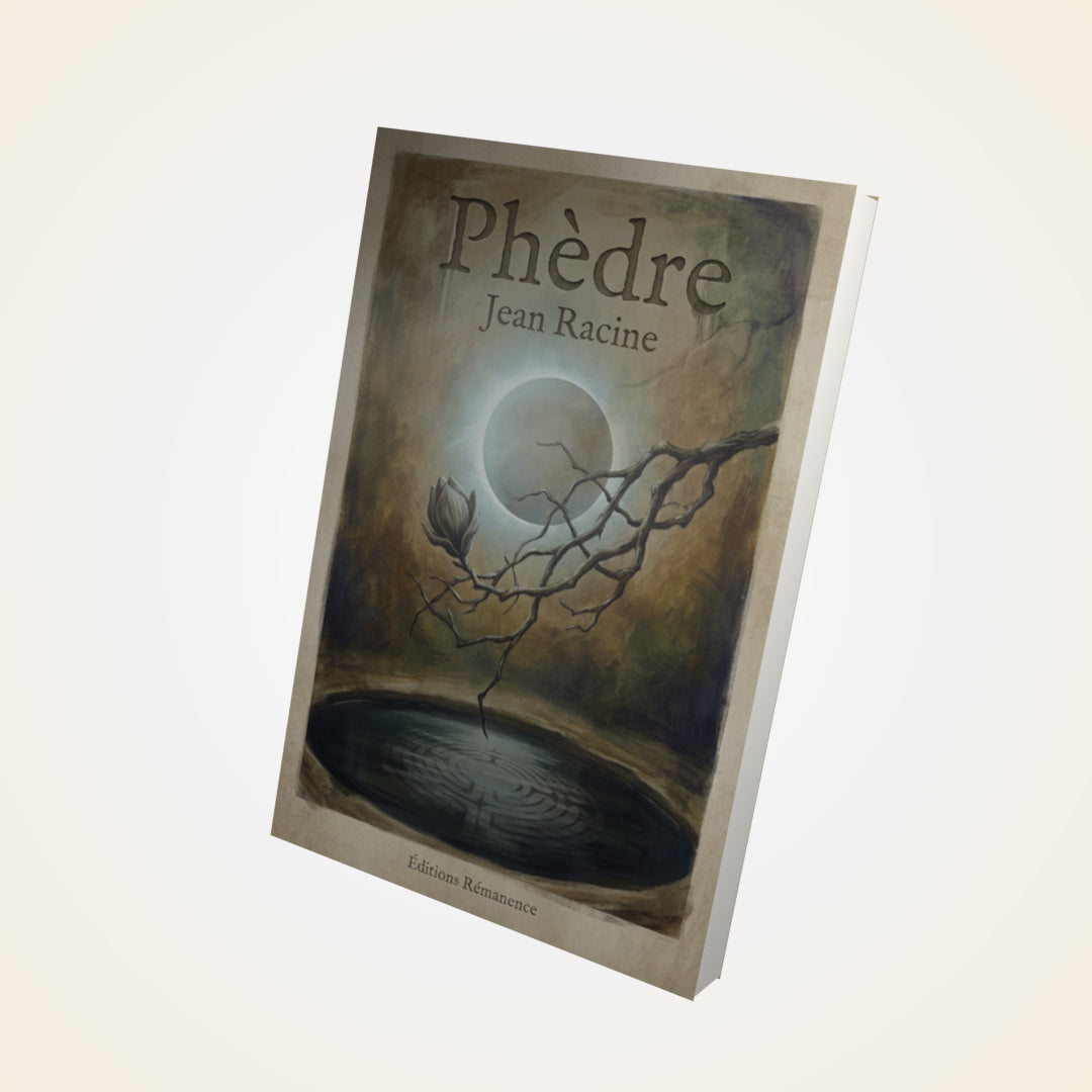 Livre Phèdre - Jean Racine - Couverture 3D