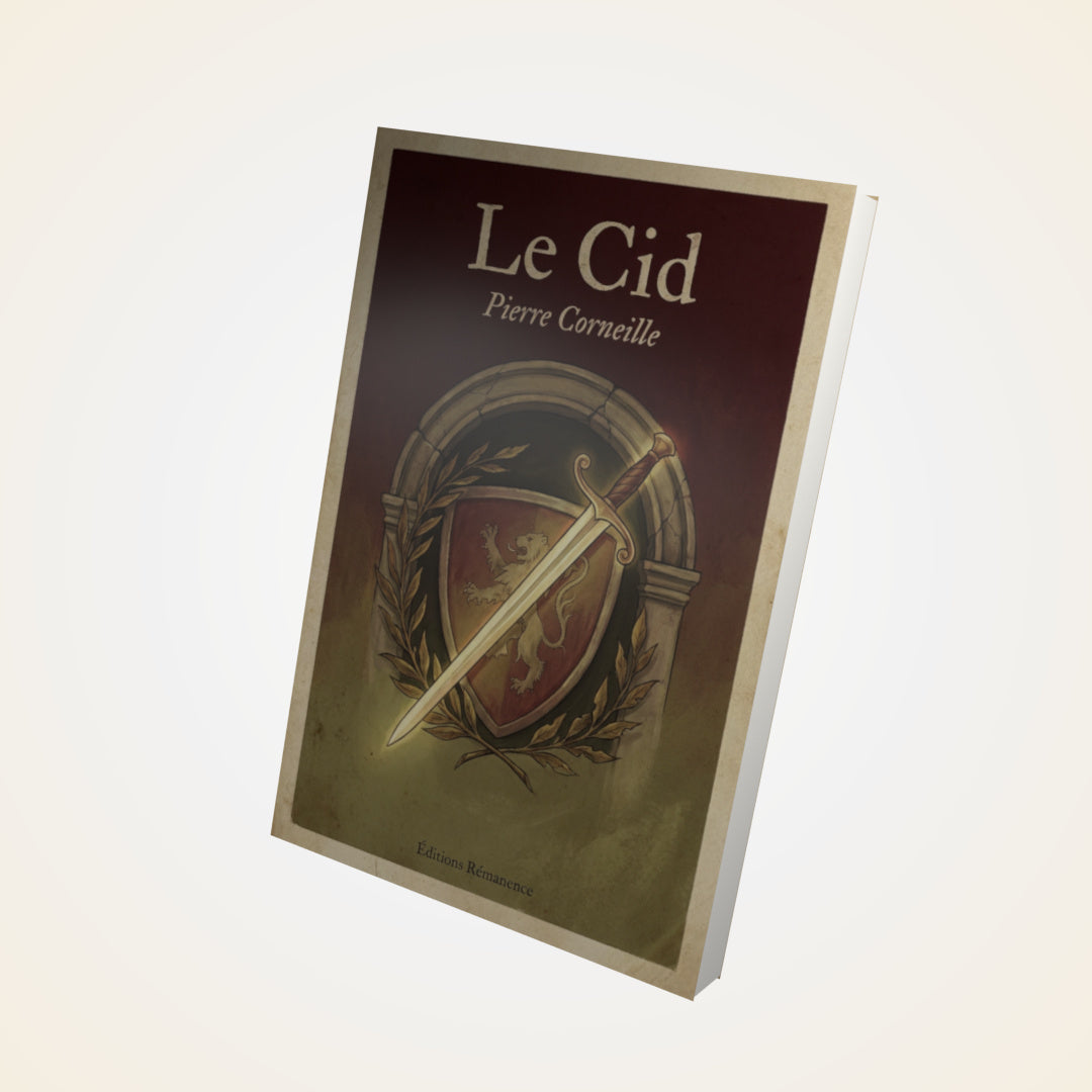 Livre Le Cid - Pierre Corneille - Couverture 3D